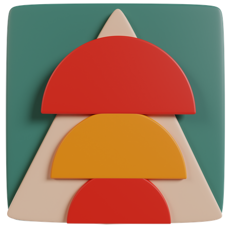 Baumform  3D Icon