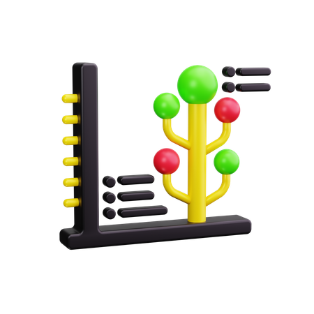 Baumkarte  3D Icon