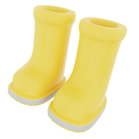 Baustiefel  3D Icon