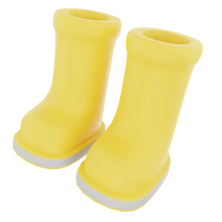 Baustiefel  3D Icon