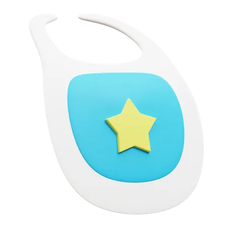 Bavoir bébé  3D Icon