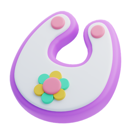 Bavoir bébé  3D Icon