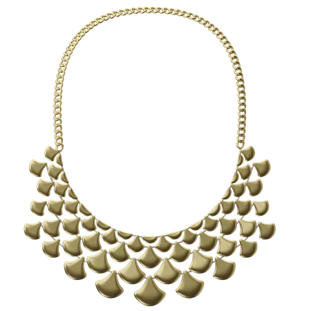 Collier plastron  3D Icon