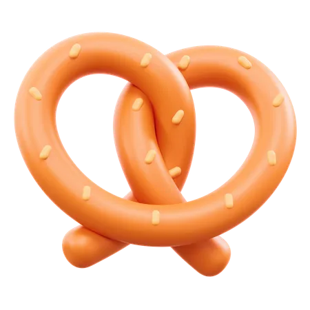 Bayerische Brezel  3D Icon