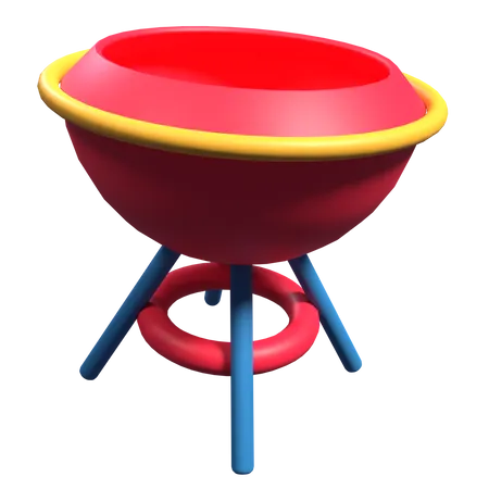 Bbg Pot  3D Illustration