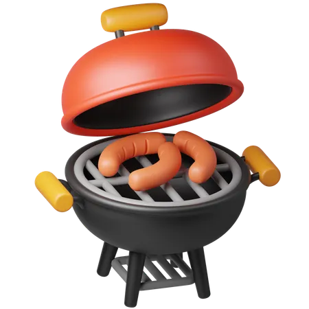 BBQ  3D Icon