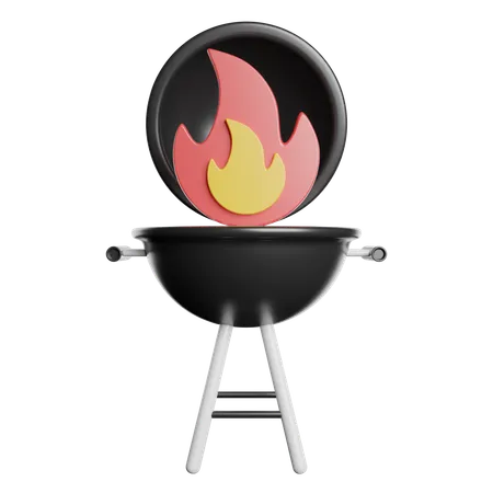 Bbq  3D Icon