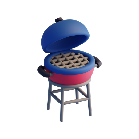 BBQ  3D Icon