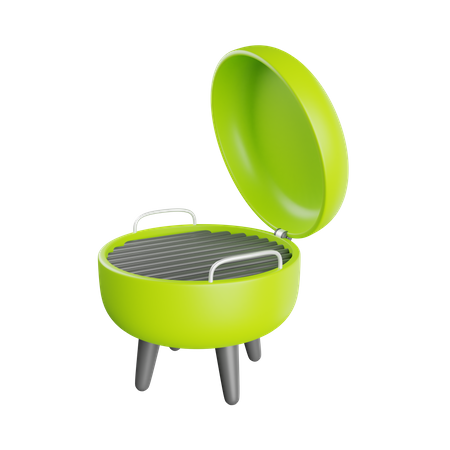 BBQ Gril  3D Icon