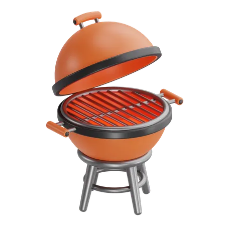 Bbq Grill  3D Icon