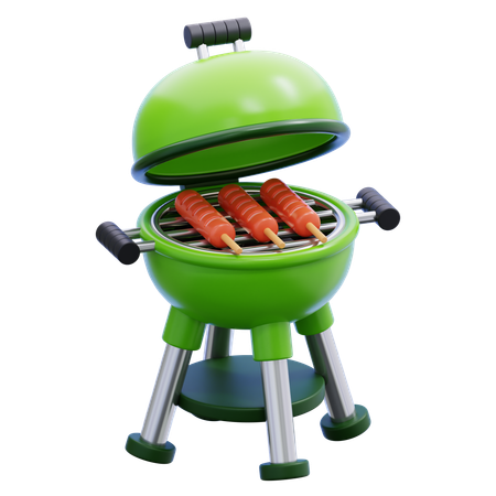 BBQ GRILL  3D Icon