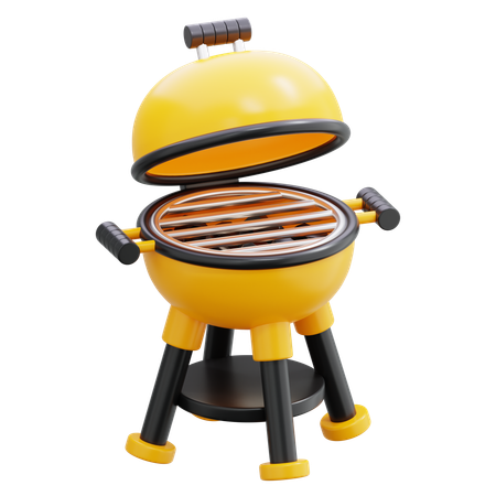 Bbq Grill  3D Icon