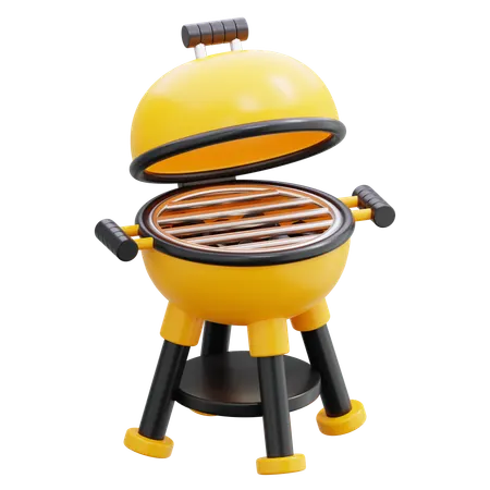 Bbq Grill  3D Icon