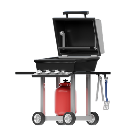 Bbq Grill  3D Icon