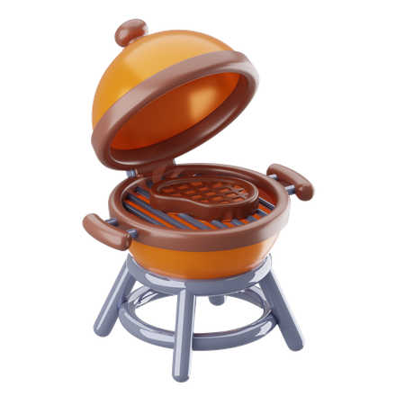 Bbq Grill  3D Icon