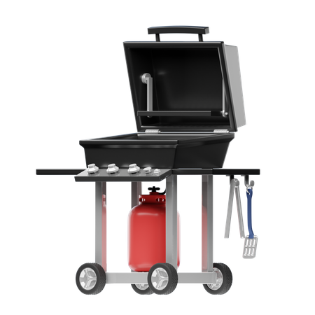 Bbq Grill  3D Icon