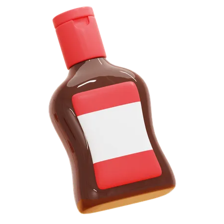 BBQ SAUCE  3D Icon