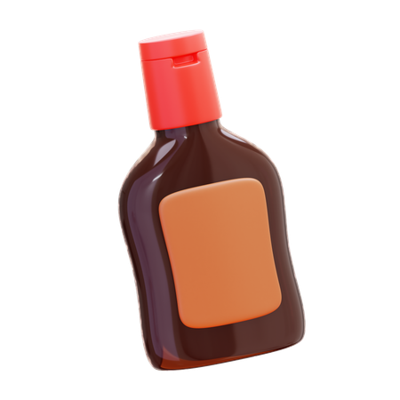 BBQ SAUCE  3D Icon