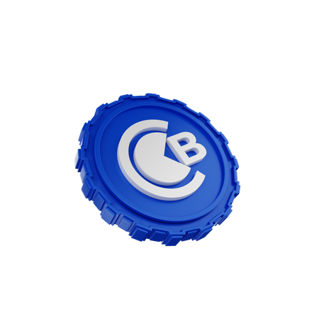 Bcbc Coin  3D Icon