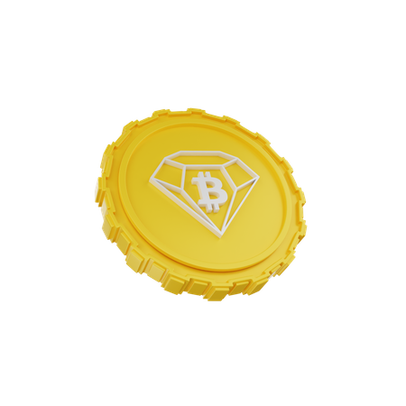 Bcd Coin  3D Icon