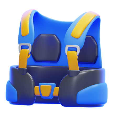 Bcd Scuba Diving  3D Icon