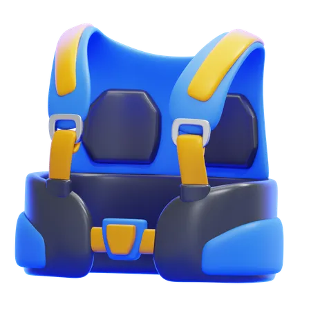 Bcd Scuba Diving  3D Icon