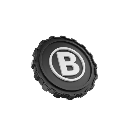 Bcpt Coin  3D Icon