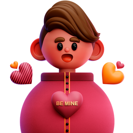 Be Mine  3D Icon