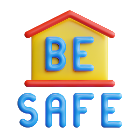 Be Safe  3D Icon