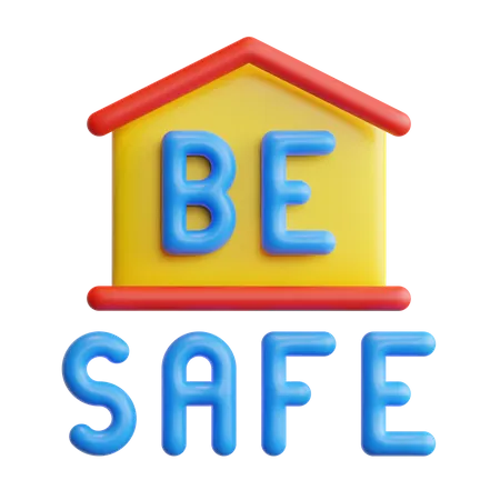 Be Safe  3D Icon