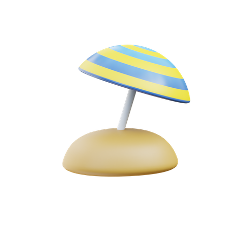 Beach  3D Icon