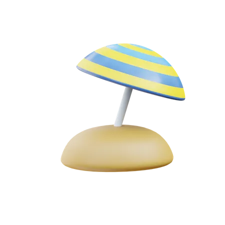 Beach  3D Icon