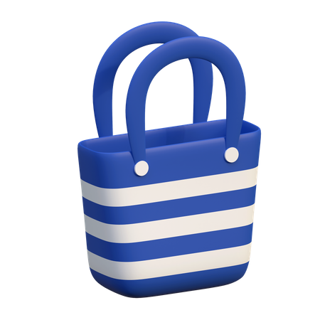 Beach Bag  3D Icon