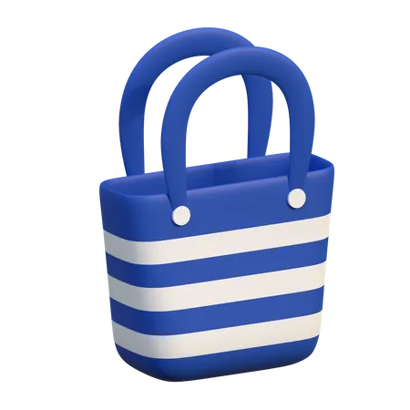 Beach Bag  3D Icon