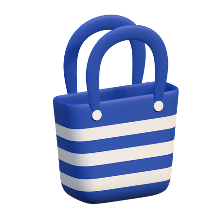 Beach Bag  3D Icon
