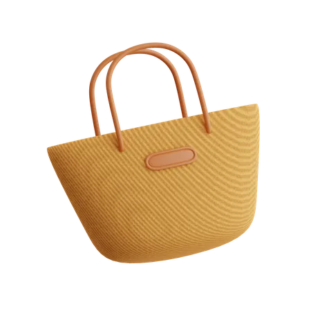 Beach Bag 3D Icon