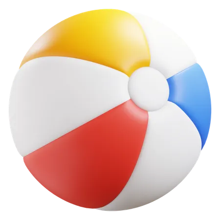 Beach ball  3D Icon
