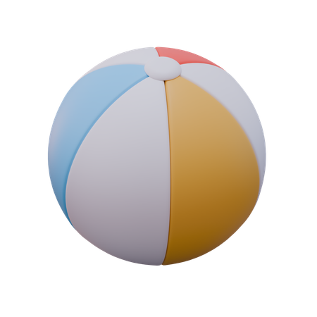 Beach Ball  3D Icon