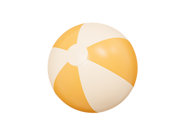 Beach Ball  3D Icon