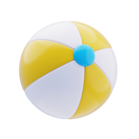 Beach Ball  3D Icon
