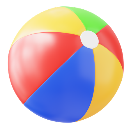 Beach Ball  3D Icon