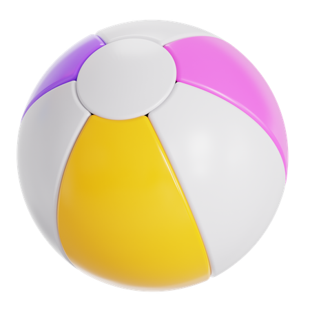 Beach Ball  3D Icon