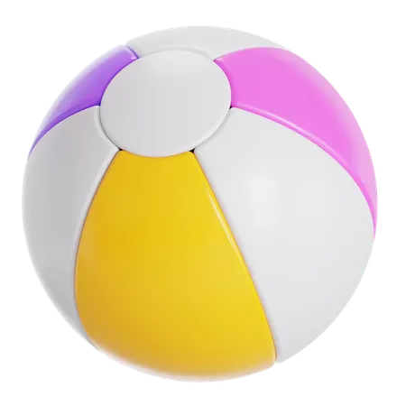Beach Ball  3D Icon
