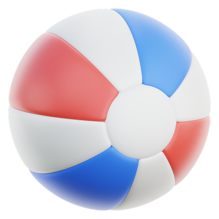 Beach Ball  3D Icon