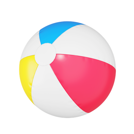 Beach Ball  3D Icon
