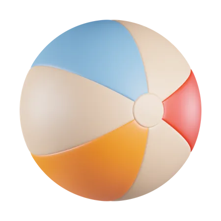 Beach Ball  3D Icon