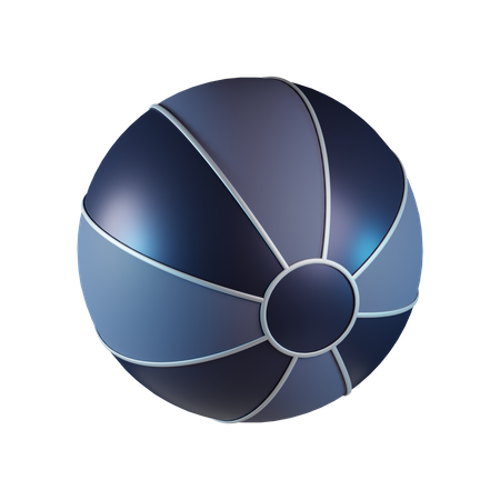 Beach Ball  3D Icon