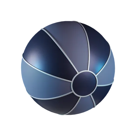 Beach Ball  3D Icon