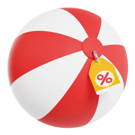 Beach Ball  3D Icon