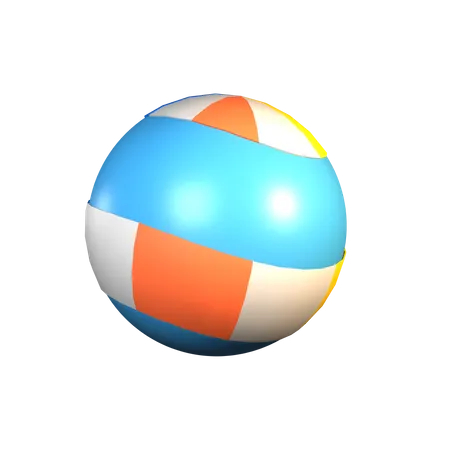 Beach Ball  3D Icon